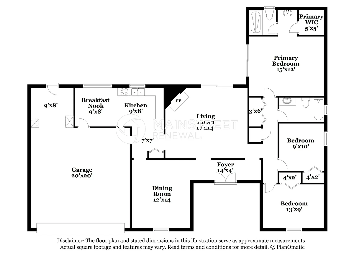 Floor Plan - 1177 Kincross Ct