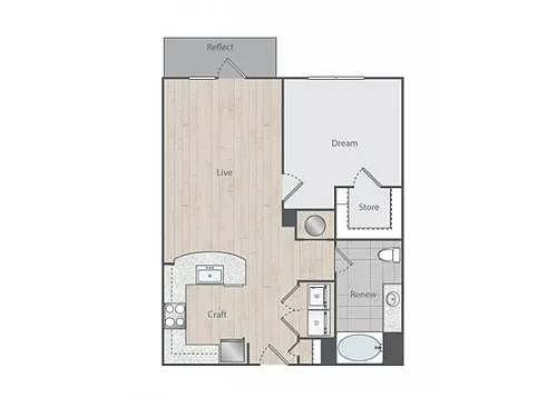 Floor plan B1-HC