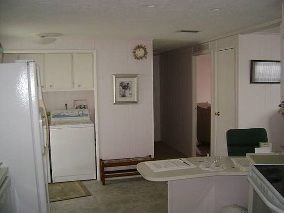 Laundry in kitchen