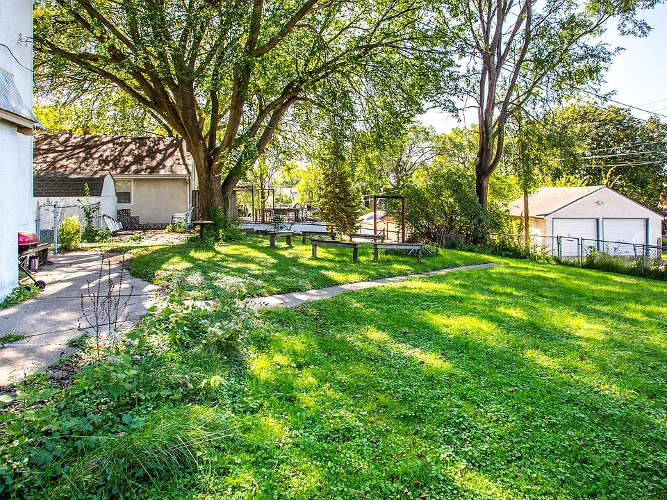 Large back yard which is shared with the two other units