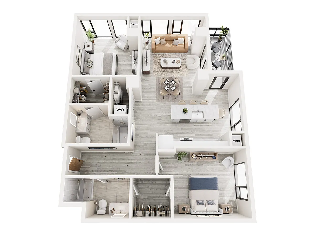 Floor plan 2A1