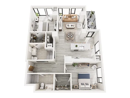 Floor plan 2A1