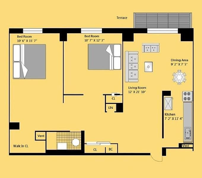 1st image of 458 Neptune Ave APT 10L