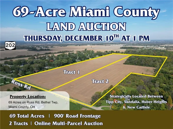 TRACT 2 Ross Rd, Tipp City, OH 45371
