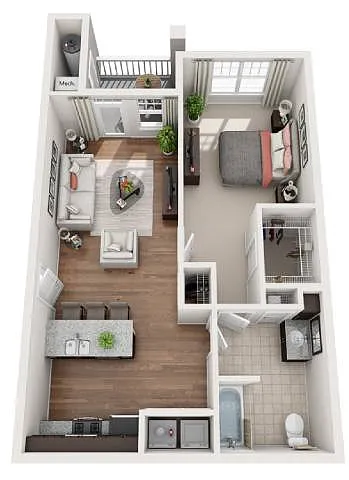 Floor plan North