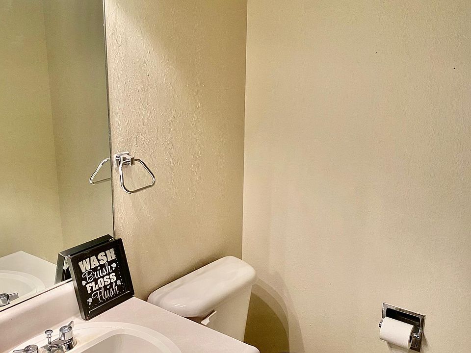 Downstairs half bathroom.