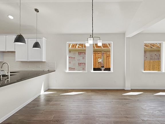 Lots of natural light in home