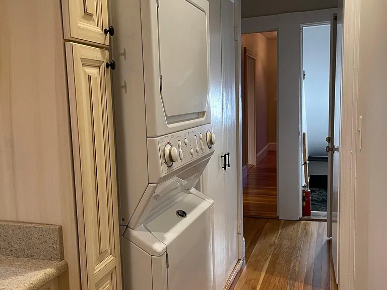washer and dryer in unit