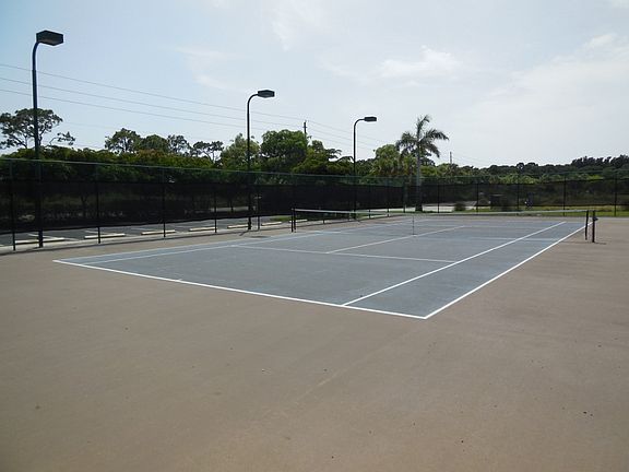 Tennis and pickle ball court