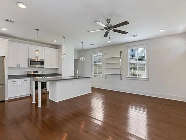 Great room - living room and kitchen
