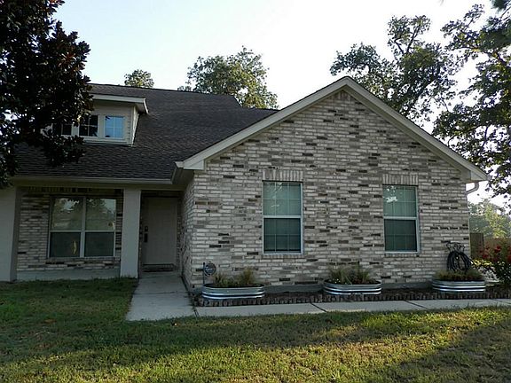 Up close view of the front of the home.