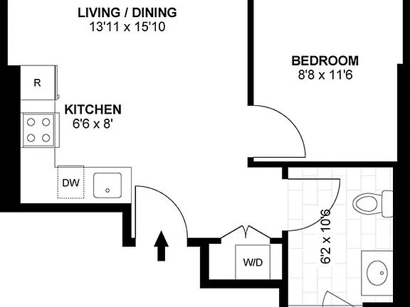 2nd image of 362 W 127th St #3C