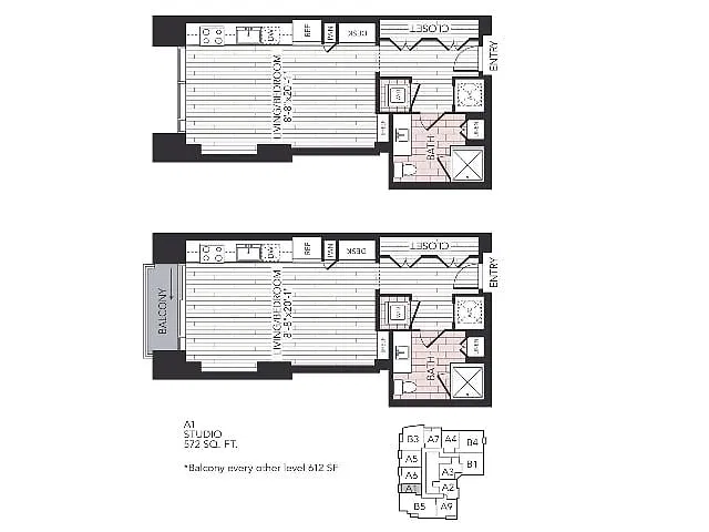 Floor plan A1