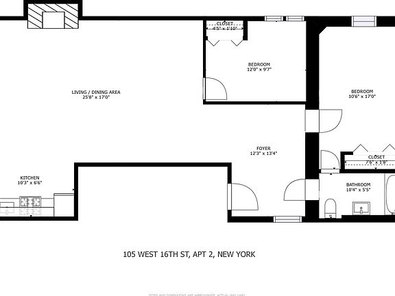 2nd image of 105 W 16th St APT 2