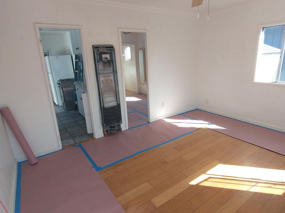 Living room with heater. Repainting all the walls new