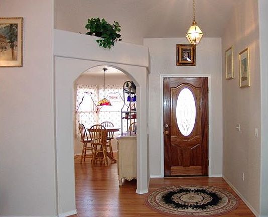 Bright, Open Entry with Vaults