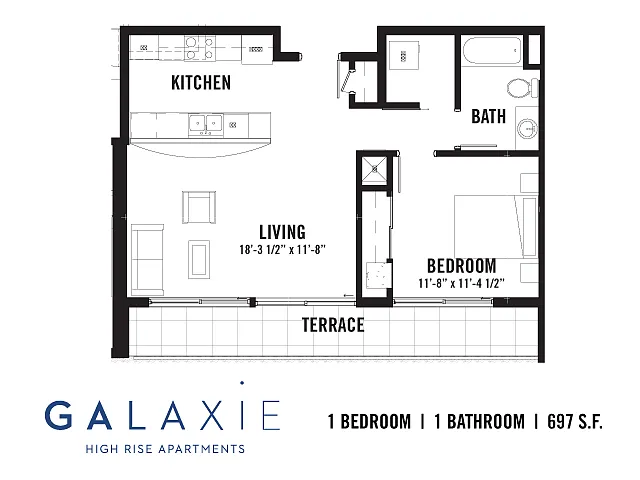 Floor plan 507