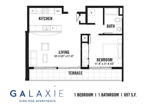 Floor plan 507