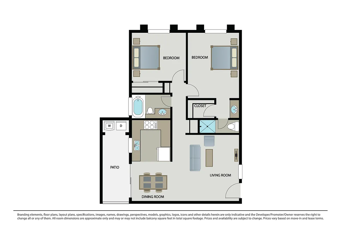 Floor plan Plan 2E