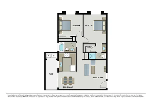 Floor plan Plan 2E
