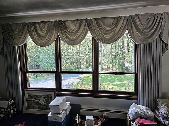 Living room looking out the 
