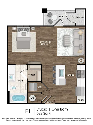 Floor plan E1