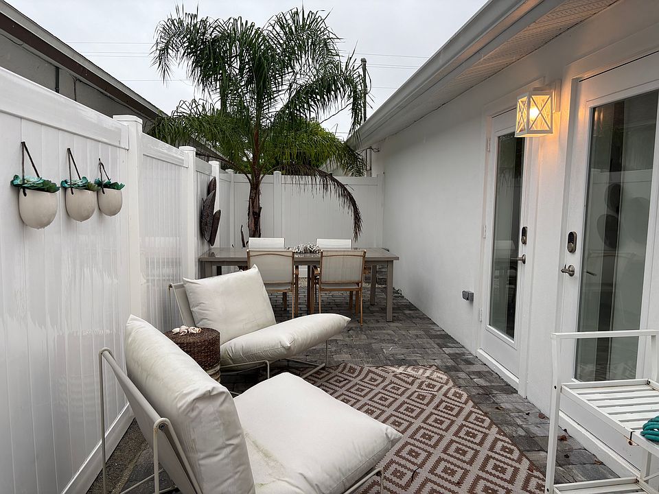 Outdoor Patio opens from master bedroom and living area