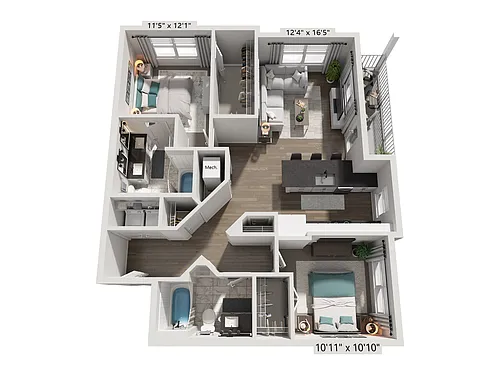 Floor plan B2