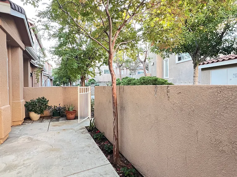 Front patio.