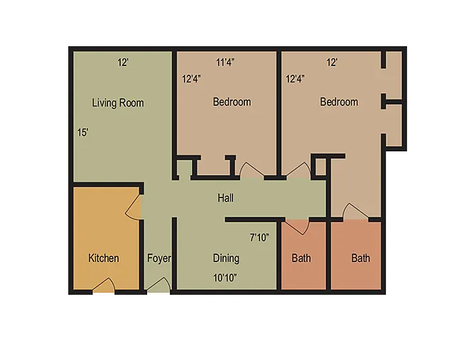 Floor plan LANDRIEU