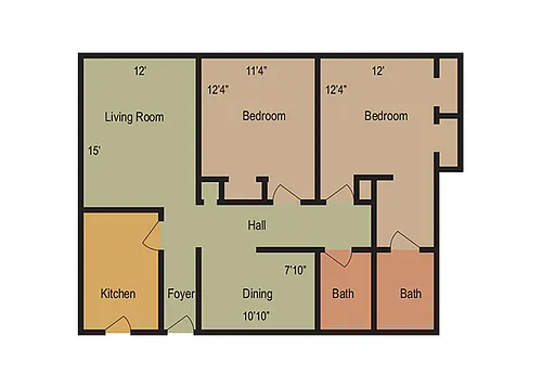 Floor plan LANDRIEU