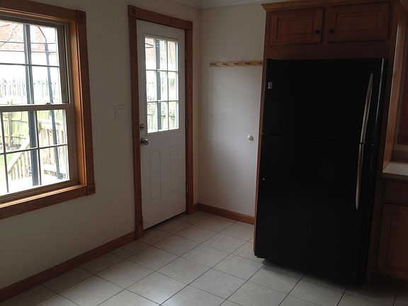 Kitchen and door to patio