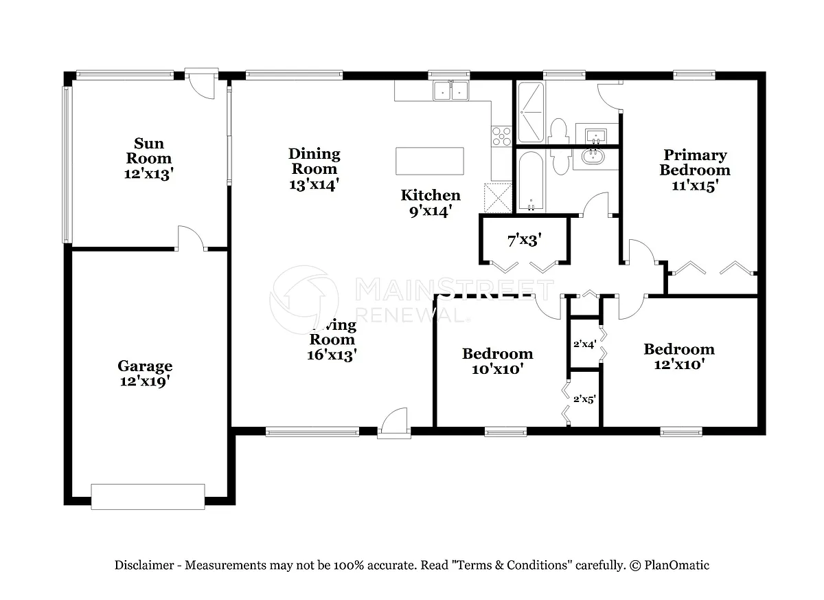 Floor Plan - 5666 Orpha St