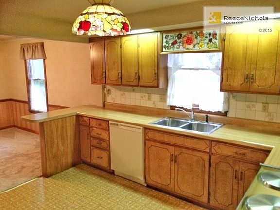 views of the kitchen