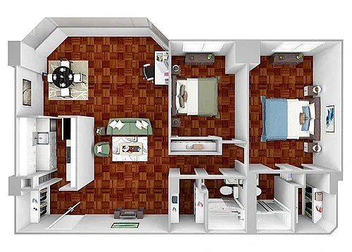 Floor plan B3