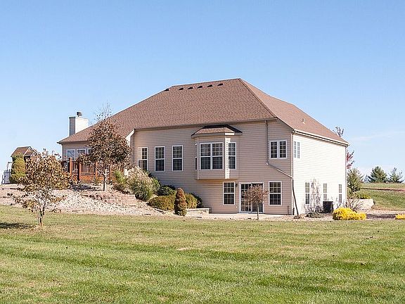 Level yard with LL walkout.