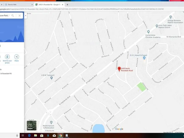 2450 N Rosedale Rd #1642, Avon Park, FL 33825