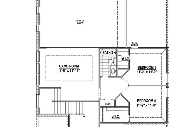 Plan 1580 2nd Floor