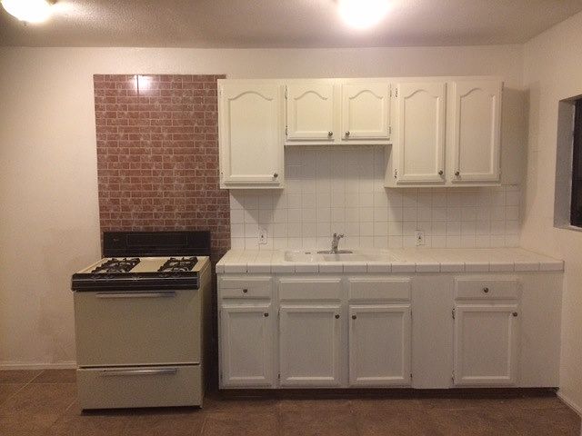 Kitchen with nook area