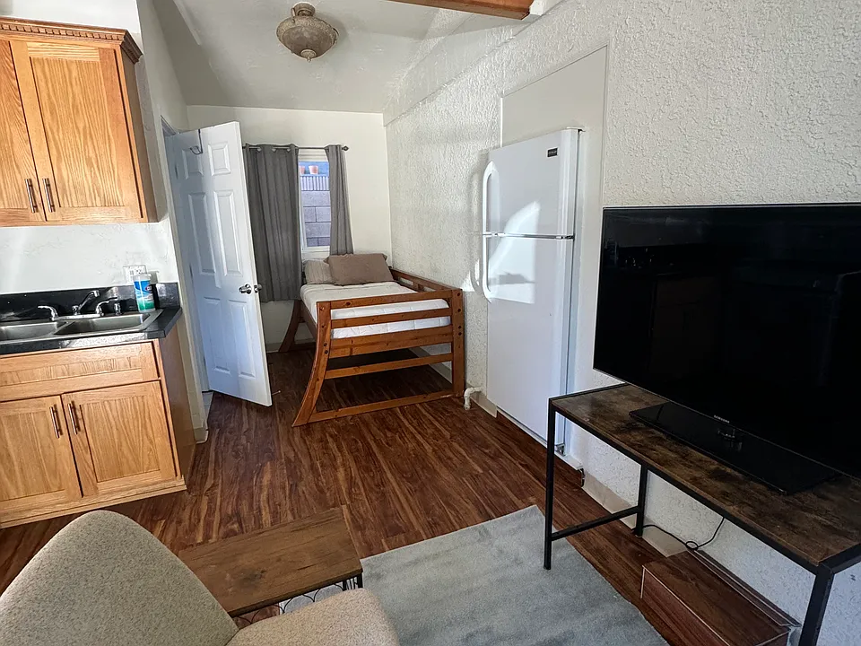 Living Area + Bed Area