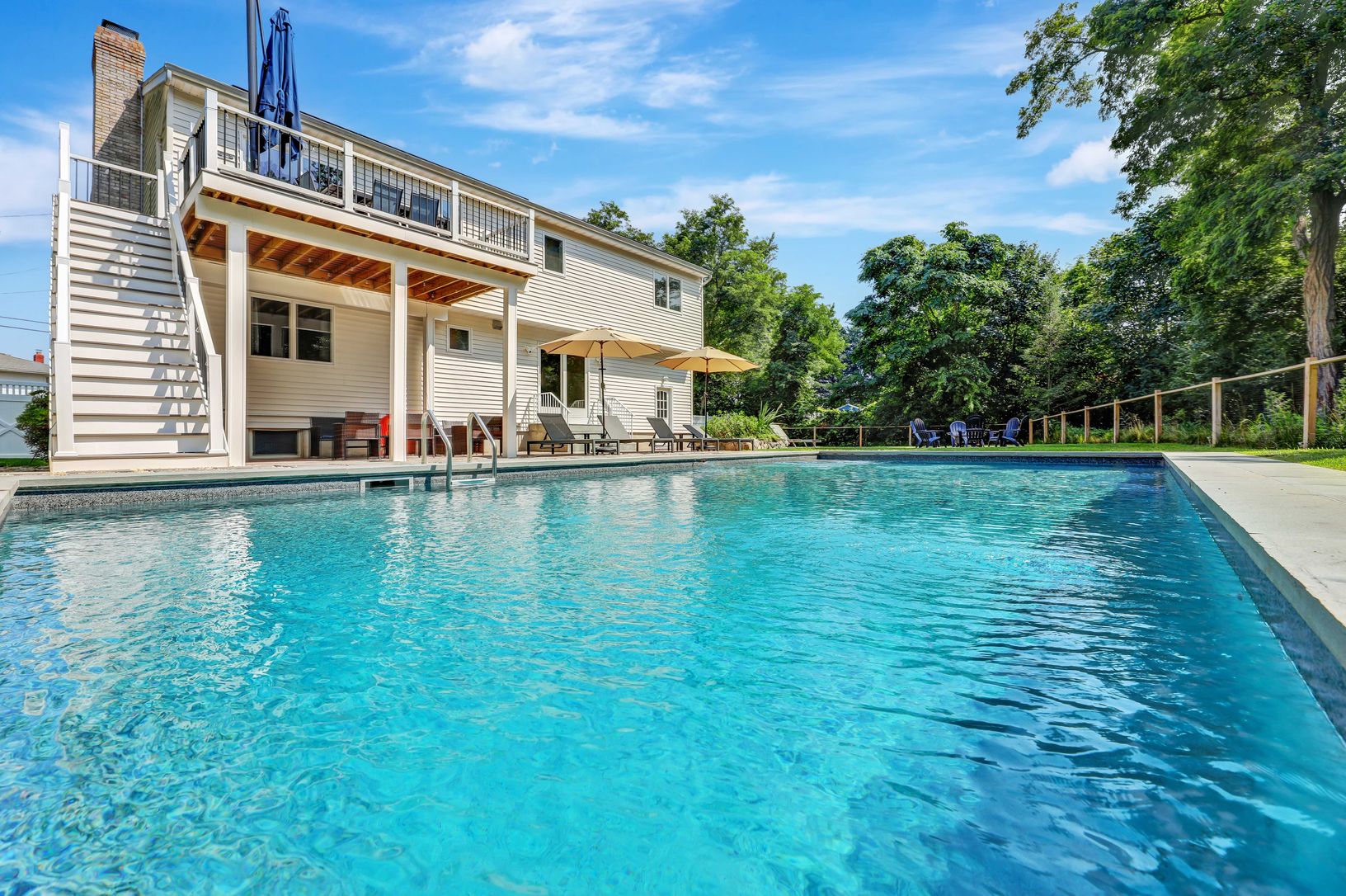 New 18x36 Heated Inground Saltwater Pool