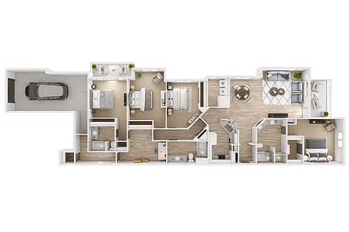Floor plan D1