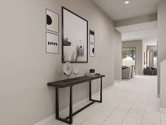 Mahogany Plan 40-8 Foyer Rendering