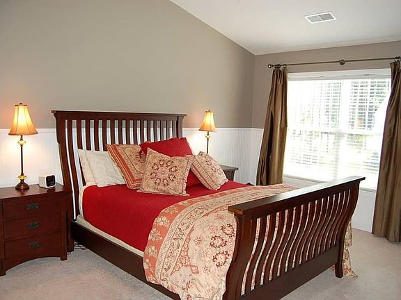 Gorgeous Master Bedroom with Cathedral Ceilings