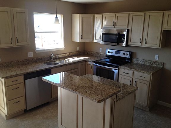 kitchen with island
