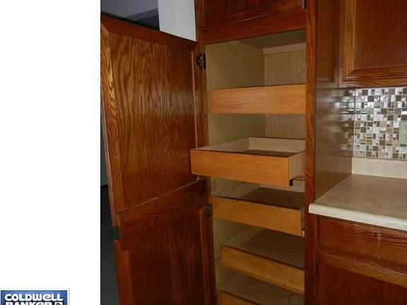 Pull out drawers in Pantry