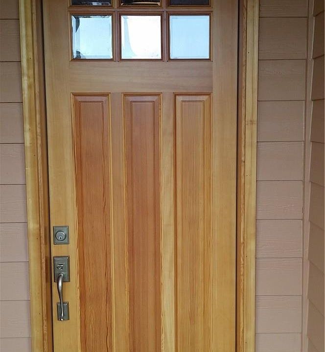 Beautiful Solid Front Door