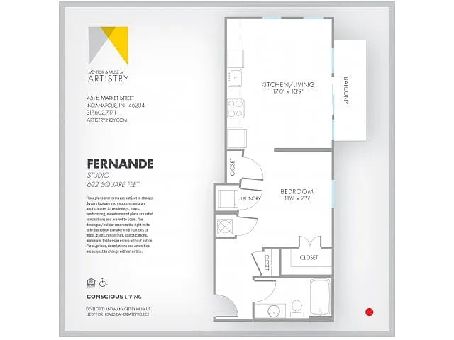 Floor plan Fernande