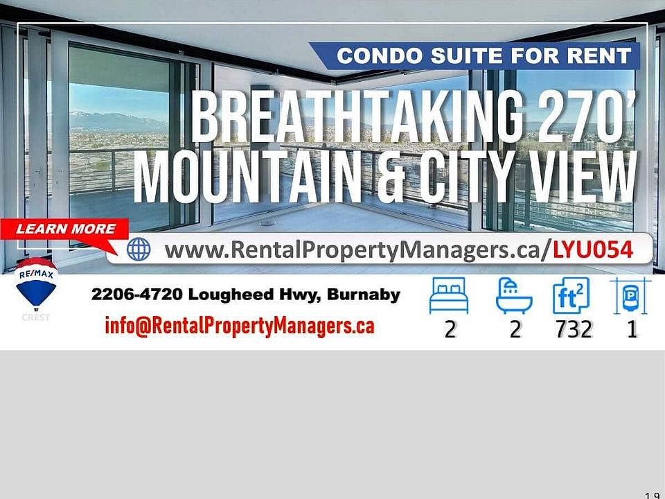 1st image of 4720 Lougheed Hwy #2206