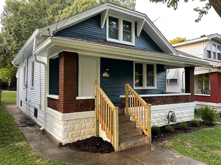 Large Covered Front Porch